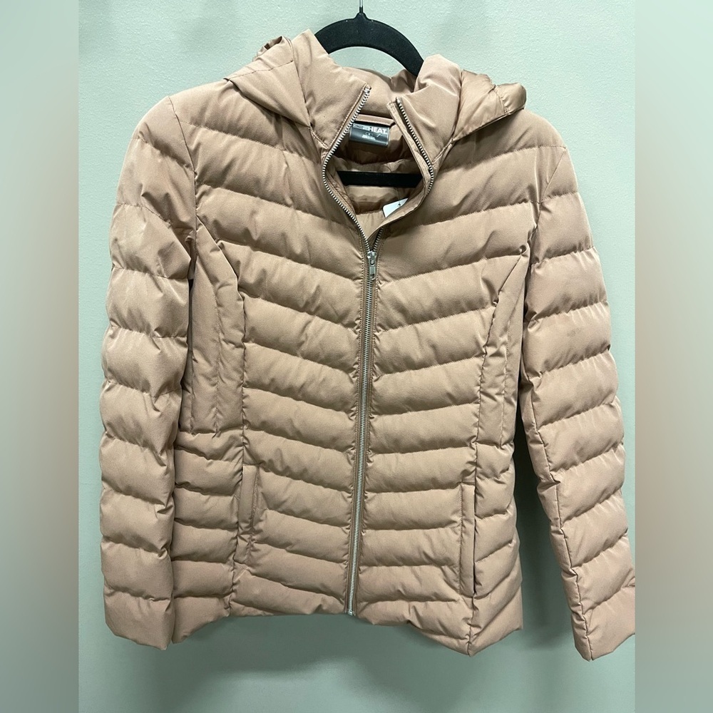 32 Degrees Warm Brown Puffer Jacket